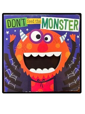 BUNDLE & SAVE 🎃Don't Feed the Monster Children's Interactive Board Book
